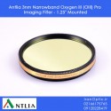 Antlia 3nm Narrowband Oxygen III (OIII) Pro Imaging Filter - 1.25" Mounted